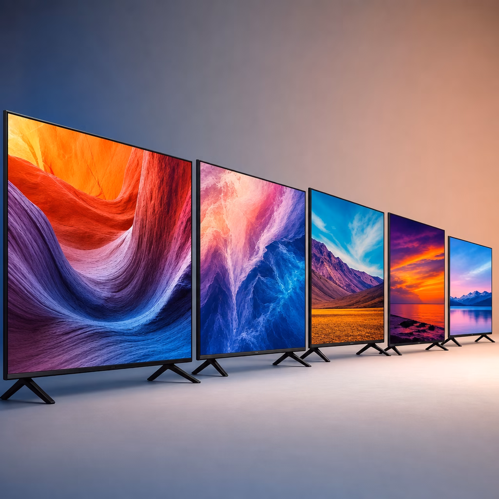 Comparativa rápida: los 5 mejores televisores baratos de 2026